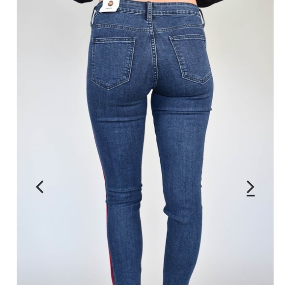 JBD jeans with red stripe Size 26 NWOT - Picture 5 of 5